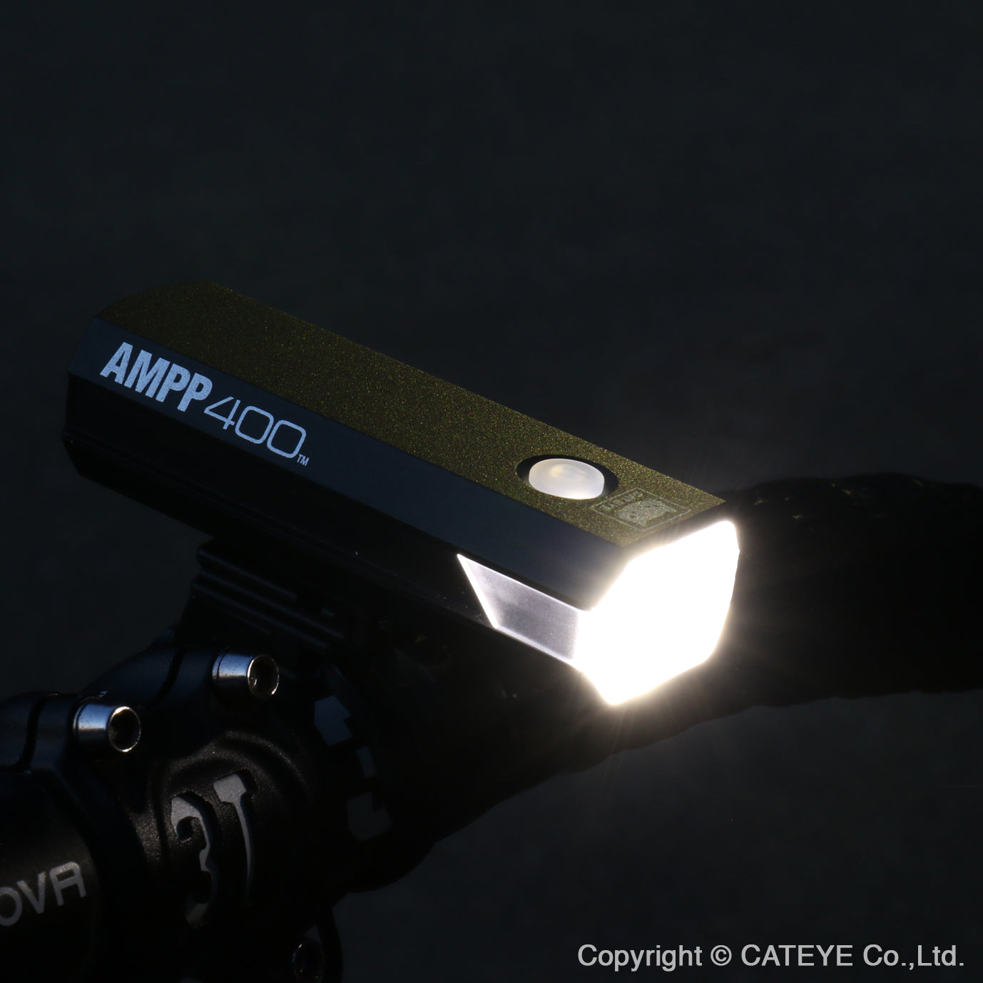 CATEYE USB fork electric headlight~AMPP400~HL-EL084RC / CATEYE USB RECHARGEABLE LIGHT~AMPP400~HL-EL084RC