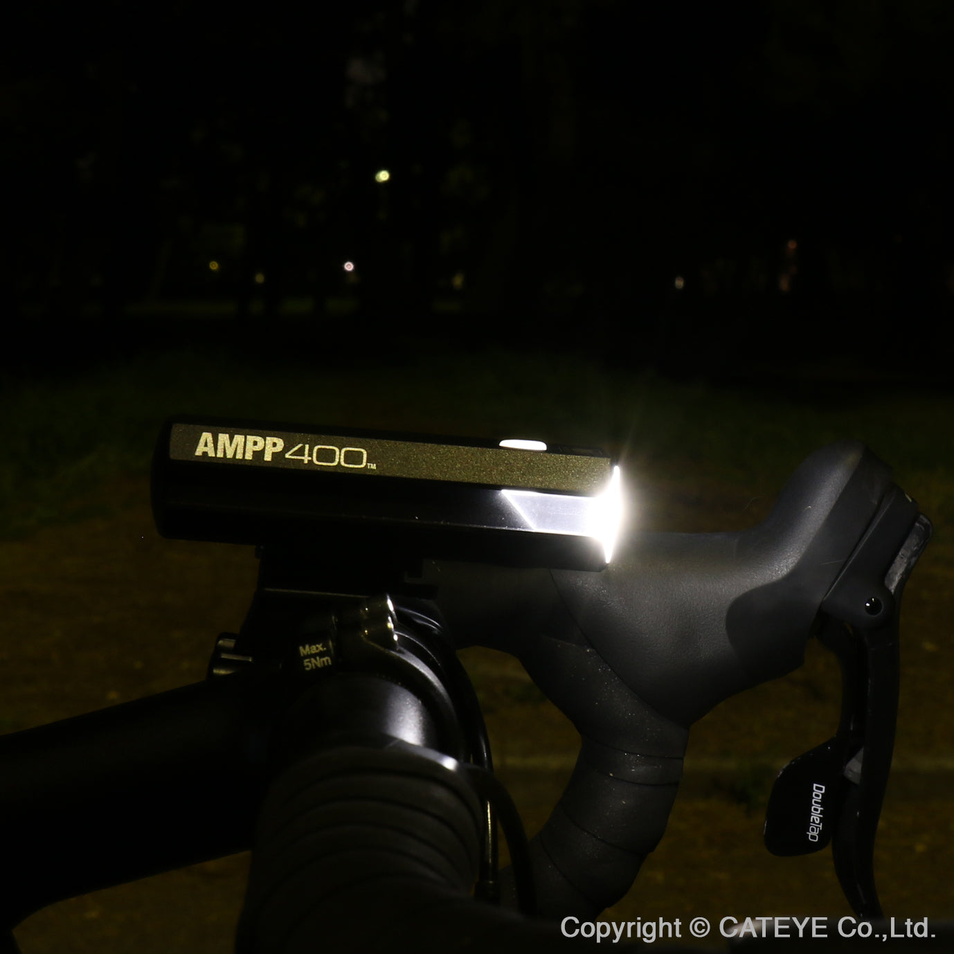 CATEYE USB fork electric headlight~AMPP400~HL-EL084RC / CATEYE USB RECHARGEABLE LIGHT~AMPP400~HL-EL084RC