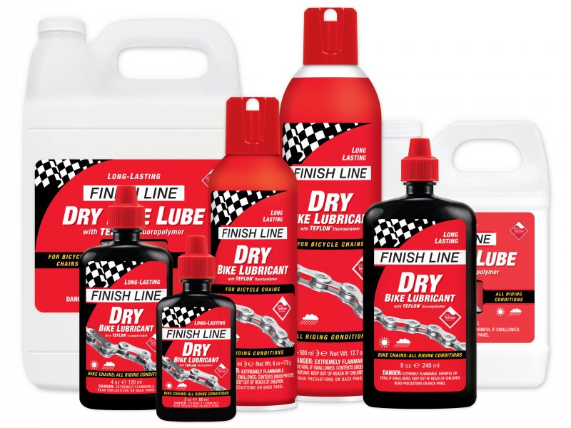 FINISHLINE DRY LUBE red cap dry lubricant/FINISHLINE DRY LUBE