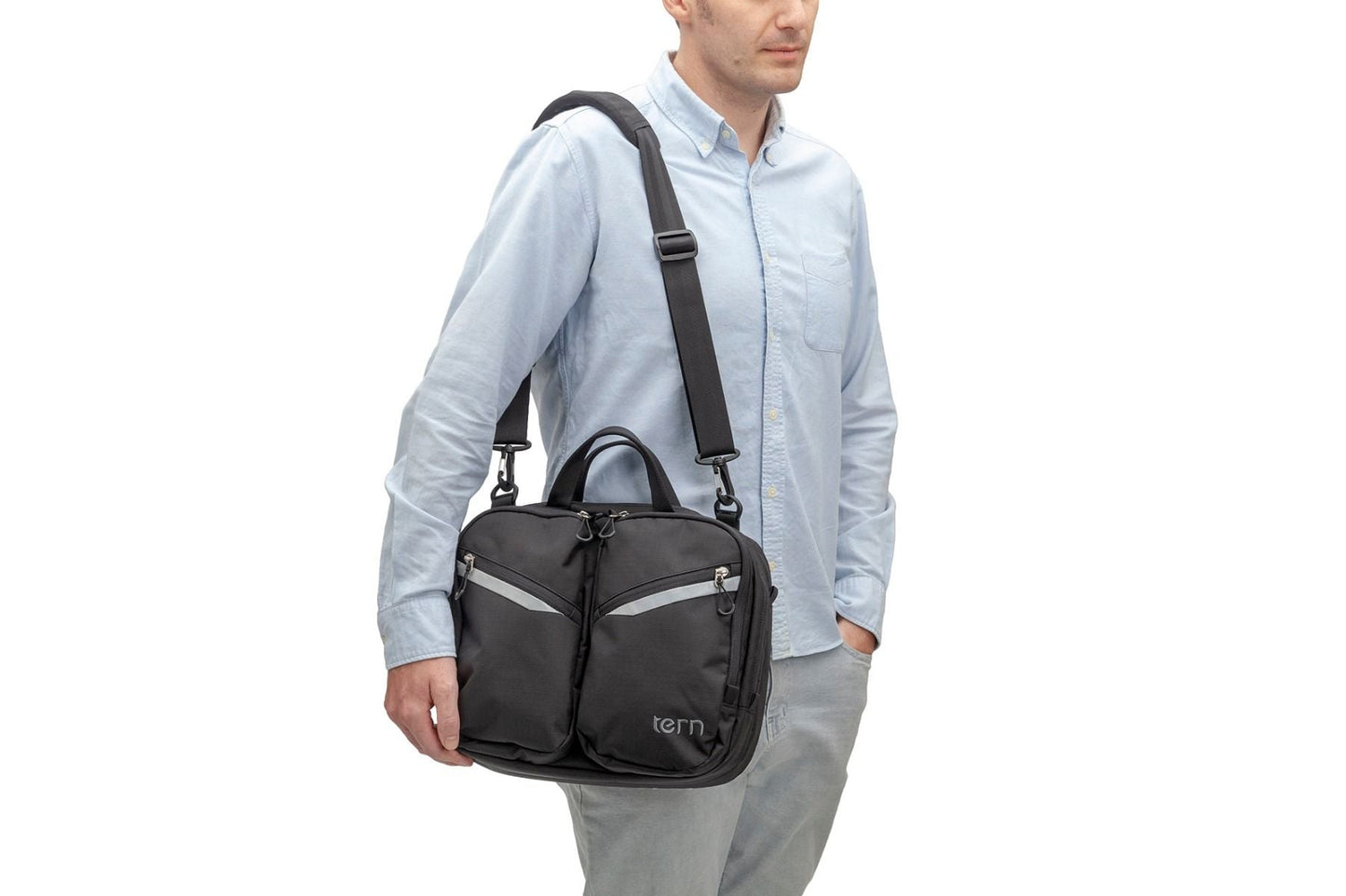 TERN HQ BAG briefcase style bicycle front bag