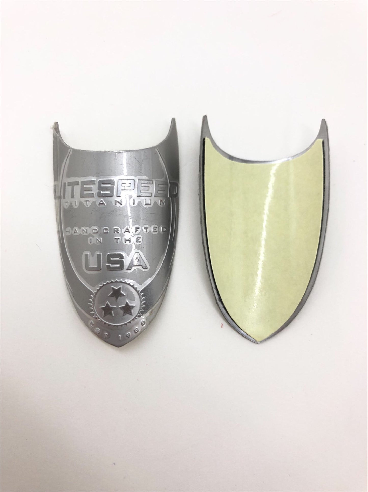 LITESPEED front trademark aluminum stamp