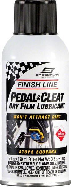 FINISHLINE PEDAL &amp; CLEAT Dry lubricant for shoe sizes ~ 5 ounces (6 pieces in a box) / FINISHLINE PEDAL &amp; CLEAT 5OZ LUBRICANT