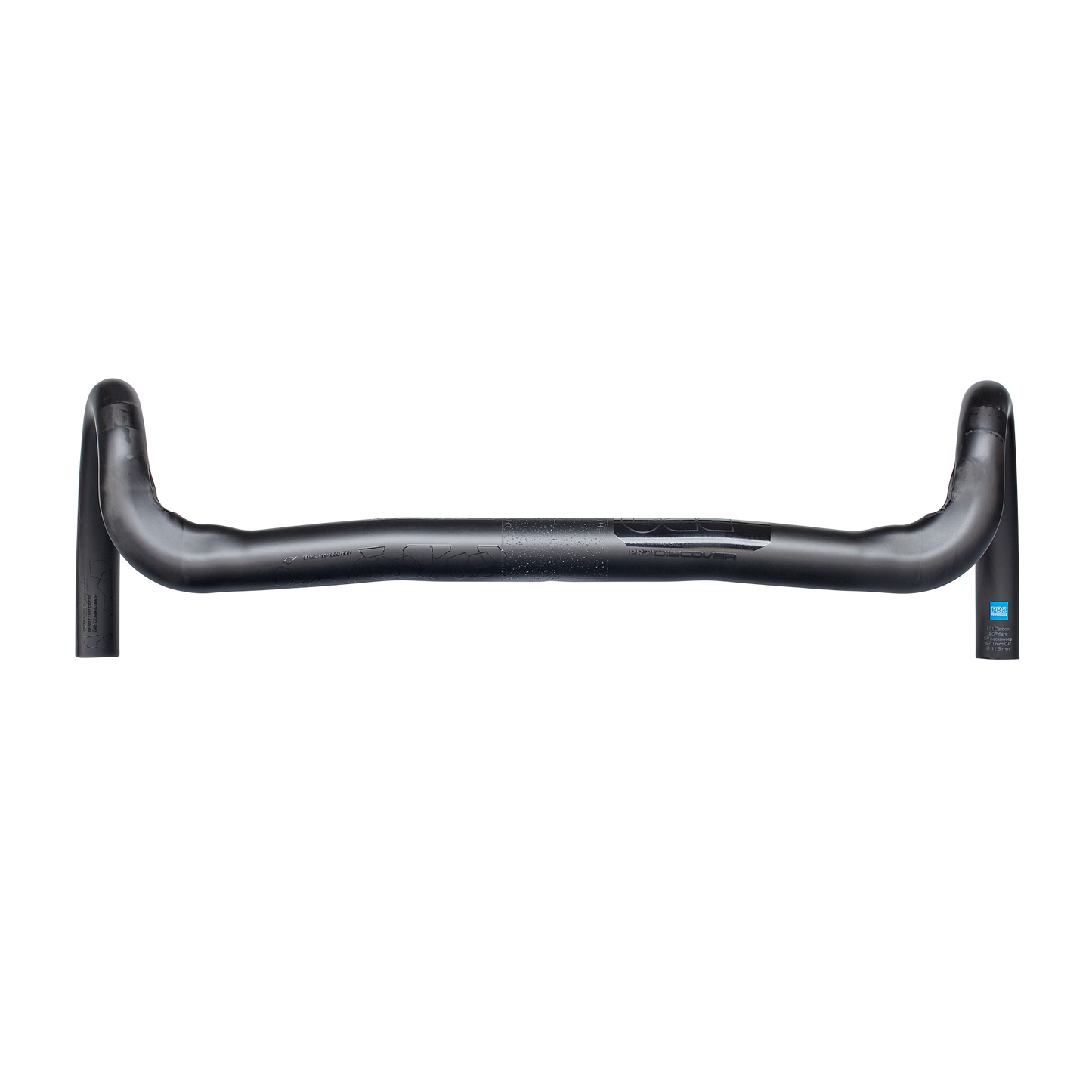 PRO DISCOVER 碳纖維車頭 20度低角度-40CM/31.8MM / PRO DISCOVER CARBON HANDLEBAR-20dr Flare/40CM/31.8MM