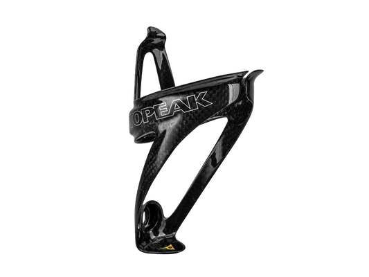 Topeak Shuttle Cage Z 碳纖維水壺架-黑底銀字/ Topeak Shuttle Carbon Cage Z-Black/Silver